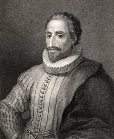 Miguel de Cervantes y Saavedra (1547-1615) de Spanish School